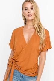  Rust Wrap Tee