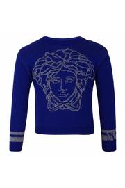  Blue Knitted Jumper