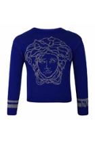  Blue Knitted Jumper