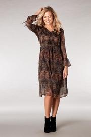  Paisley Chiffon Dress