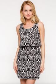  Over-lay Patterned Dress
