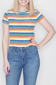  Rainbow Strip Top