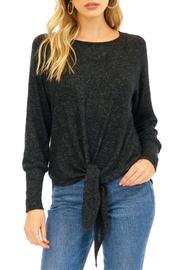  Hacci Tie Bottom Sweater