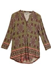  Sage Burgundy Top