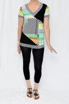  Color Blocked Tunic