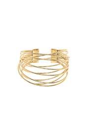  Gold Cliff Cuff Bracelet