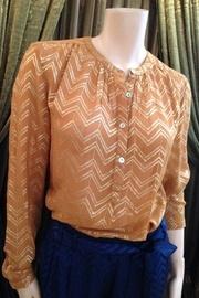  Mustard/gold Blouse