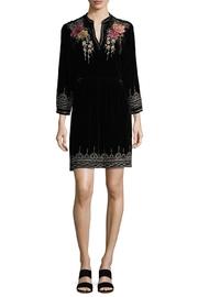  Velvet Embroidered Dress