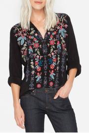 Black Embroidered Shirt