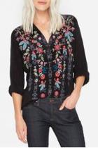  Black Embroidered Shirt