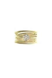  Matte Diamond Ring