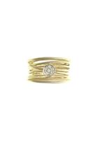 Matte Diamond Ring