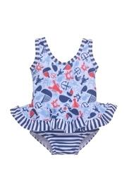  Lobster Ruffle Swimsuit