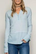 Contrast Button Up