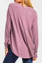  Exposed Seam Top