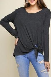  Casual Side-tie Top