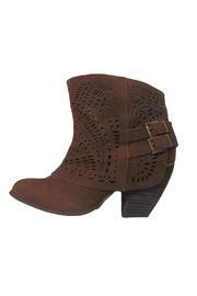  Tan Suede Booties