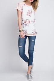  Blush Floral Tee