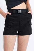  Buckle Belt Shorts