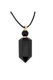  Obsidian Vial Necklace