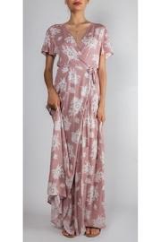  Tea-party Floral Wrap-dress