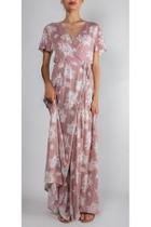  Tea-party Floral Wrap-dress