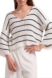  Mariniere Wide-sleeve Sweater