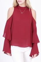  Ellen Ruffle Blouse