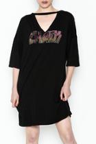  Chaos Choker Neck Dress