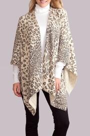  Leopard Poncho Wrap