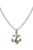  Seaside-anchor Two-tone Necklace