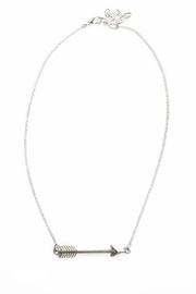  Matte Arrow Pendant Neclace
