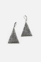  Triangle Crystal Earrings