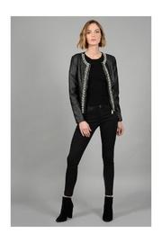  Embellished Moto Jacket