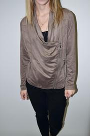  Vegan Suede Jacket