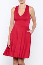  Red Solstice Dress