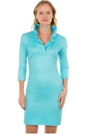  Ruffle Collared Dress