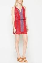 Picard Embroidered Dress