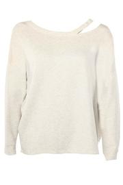 Shoulder Accented Sweatshirt