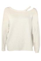 Shoulder Accented Sweatshirt