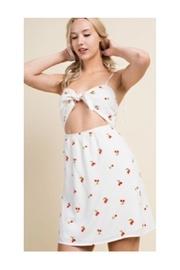  White Cherry Dress