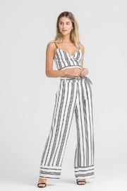  Stripe Belted Pants