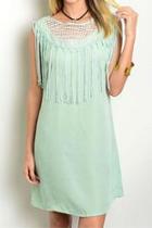  Fringe Front Dress