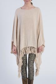  Beige Tassel Tunic