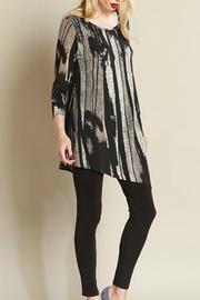  Ribbon Print Tunic