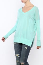  Rib Mix Long Sleeve Tee