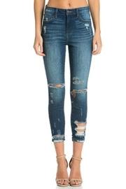 High-rise Crop Jeans