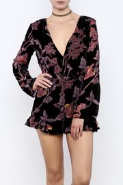  Evelyn Velvet Romper