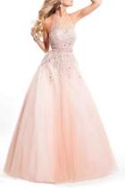  Tulle A-line Ball Gown