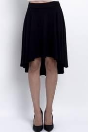  Black Skater Midi Skirt
